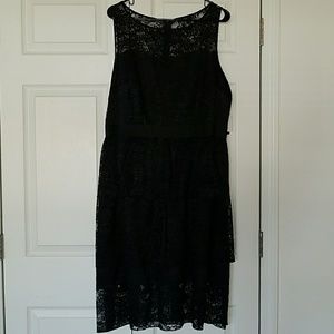 Black cocktail dress